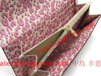 LOUIS VUITTON　ルイヴィトン　モノグラム　LV　財布　ファスナー長札　ポルトフォイユ・サラ　レオパード　ブロンコライユ　M60105